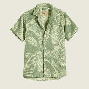 OAS BANANA LEAF CUBA TERRY SHIRT - Size M